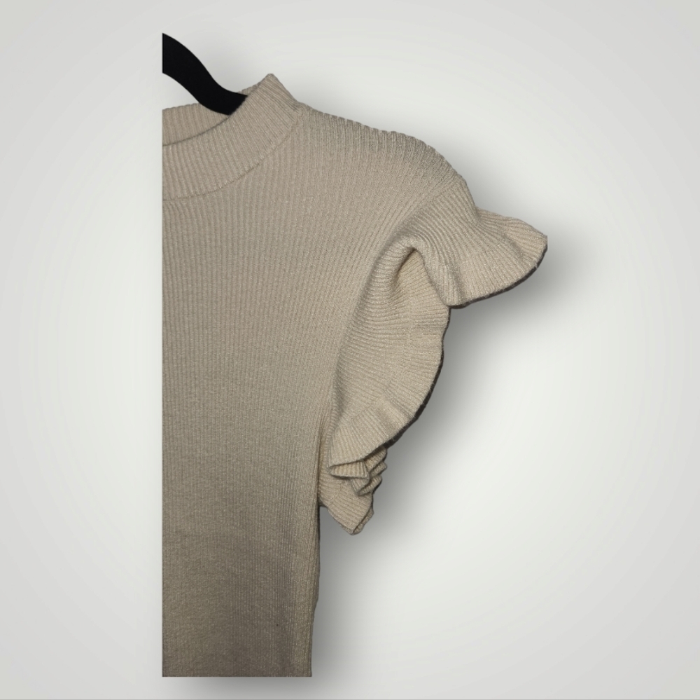 Glam sweater ribbed bodysuit Small - Picture 6 of 11